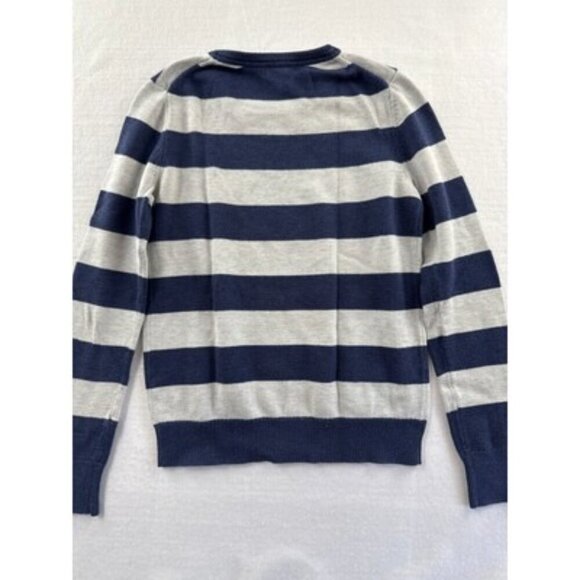 Gap Womens Striped Sweater XS Cotton/Nylon Blend Blue & Gray - Picture 4 of 4